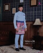 Baju Melayu Jfit - Baby Blue
