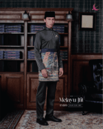 Baju Melayu Jfit - Dark Grey