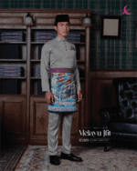 Baju Melayu Jfit - Light Grey