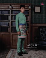 Baju Melayu Jfit - Sage Green