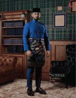 Baju Melayu Senna - Aqua Blue