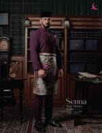 Baju Melayu Senna - Burgundy