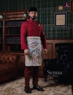 Baju Melayu Senna - Crimson Red