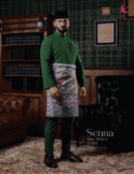 Baju Melayu Senna - Forest Green