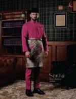 Baju Melayu Senna - Heart Red