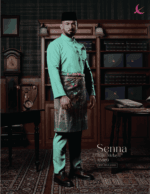 Baju Melayu Senna - Mint Green