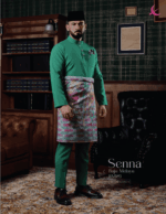 Baju Melayu Senna - Pine Green