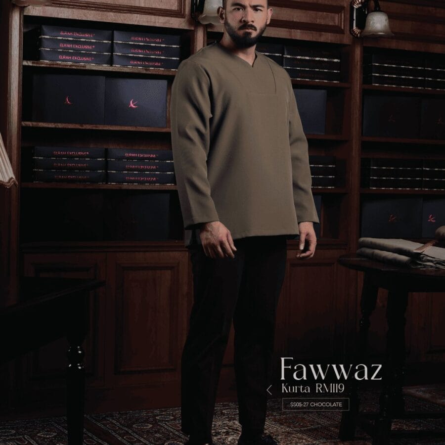 Kurta Fawwaz - Chocolate