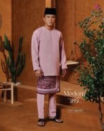 Teluk Belanga Modern - Dusty Pink
