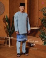 Teluk Belanga Modern - Light Blue