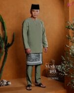 Teluk Belanga Modern - Olive Green
