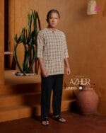 kurta azher - sand beige