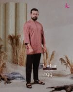 kurta jawhar zul ariffin - dusty pink