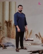 kurta jawhar zul ariffin - navy blue