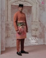 Baju Melayu Senna - Cinnamon Brown
