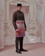 Baju Melayu Senna - Dark Brown