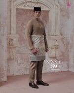 Baju Melayu Senna - Desert Brown