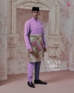 Baju Melayu Senna - Fragrant Lilac