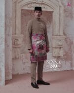 Baju Melayu Senna - Latte