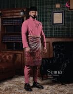 Baju Melayu Senna - Rose Pink