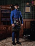 Baju Melayu Senna - Royal Blue