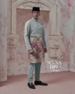 Baju Melayu Senna - Stone Grey