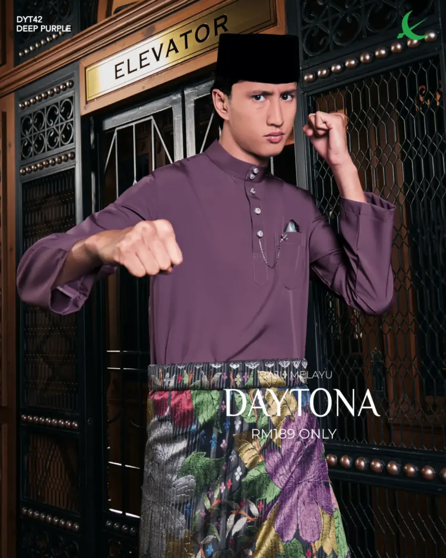 Baju Melayu Daytona - Deep Purple