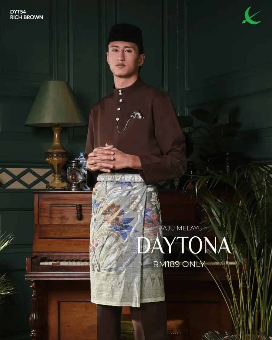 Baju Melayu Daytona - Rich Brown