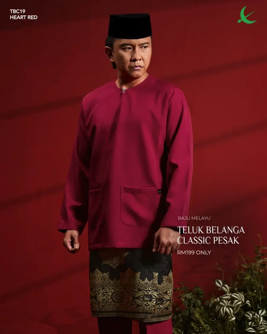 Teluk Belanga Classic - Heart Red