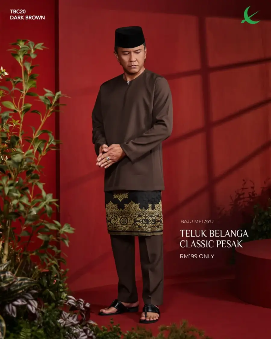 Teluk Belanga Classic - Dark Brown