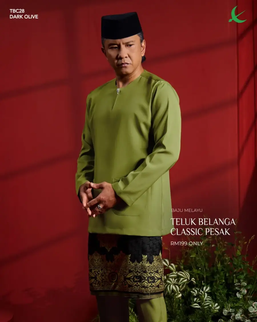 Teluk Belanga Classic - Dark Olive