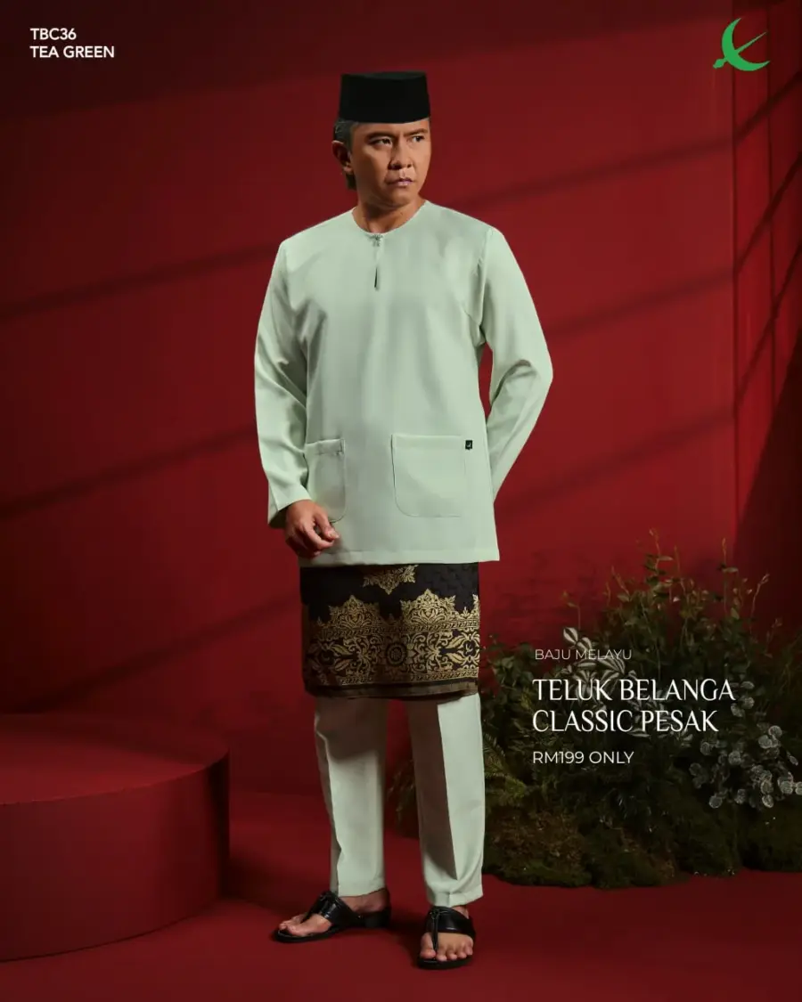 Teluk Belanga Classic - Tea Green