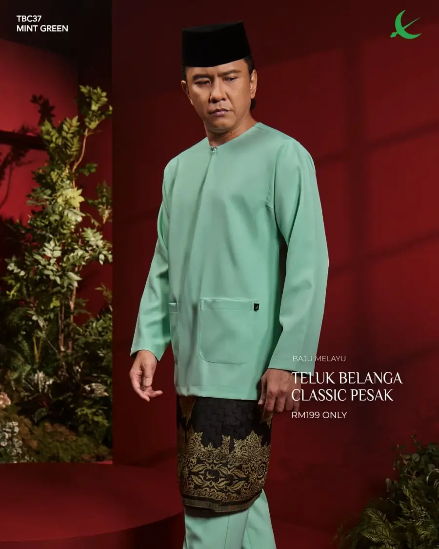 Teluk Belanga Classic - Mint Green