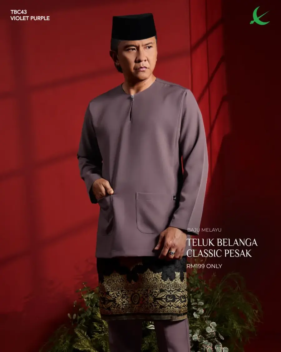 Teluk Belanga Classic - Violet Purple