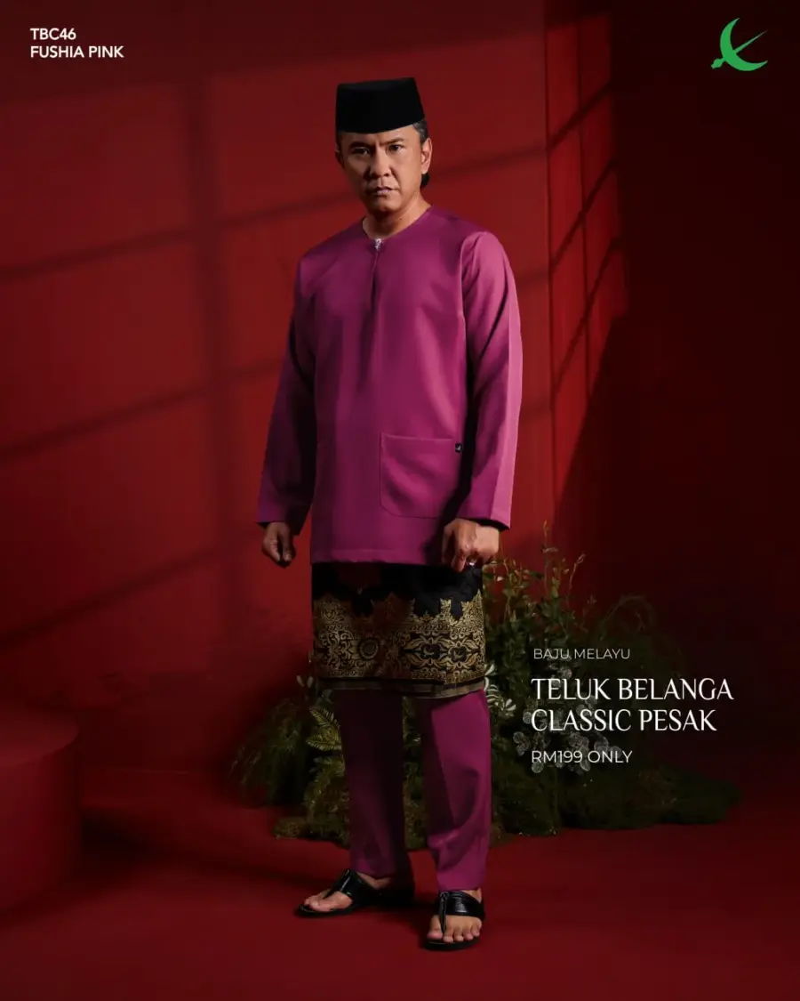 Teluk Belanga Classic - Fushia Pink