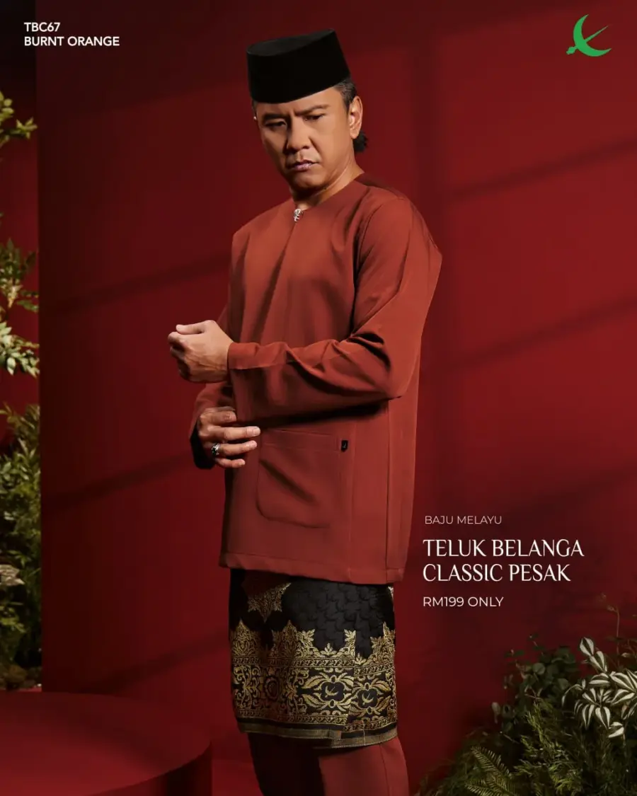 Teluk Belanga Classic - Burnt Orange