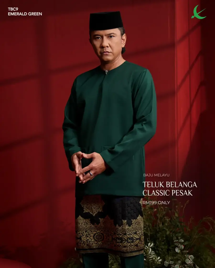 Teluk Belanga Classic - Emerald Green