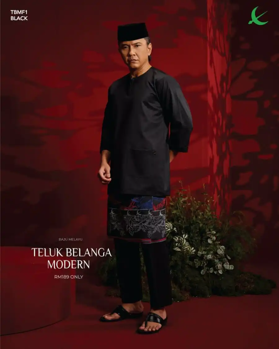 Teluk Belanga Modern - Black
