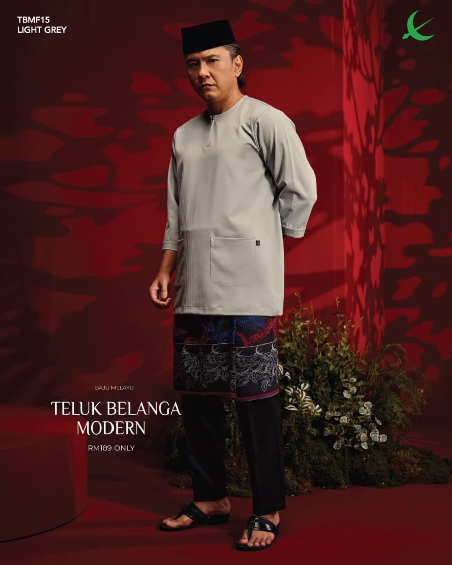 Teluk Belanga Modern - Light Grey