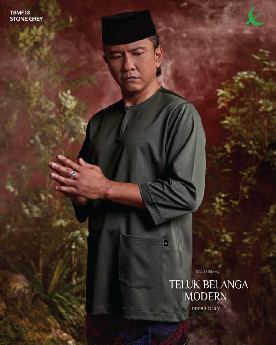 Teluk Belanga Modern - Stone Grey