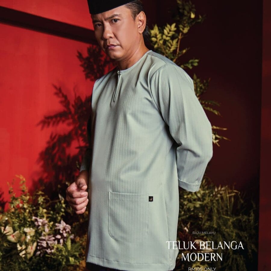 Teluk Belanga Modern - Silver Grey