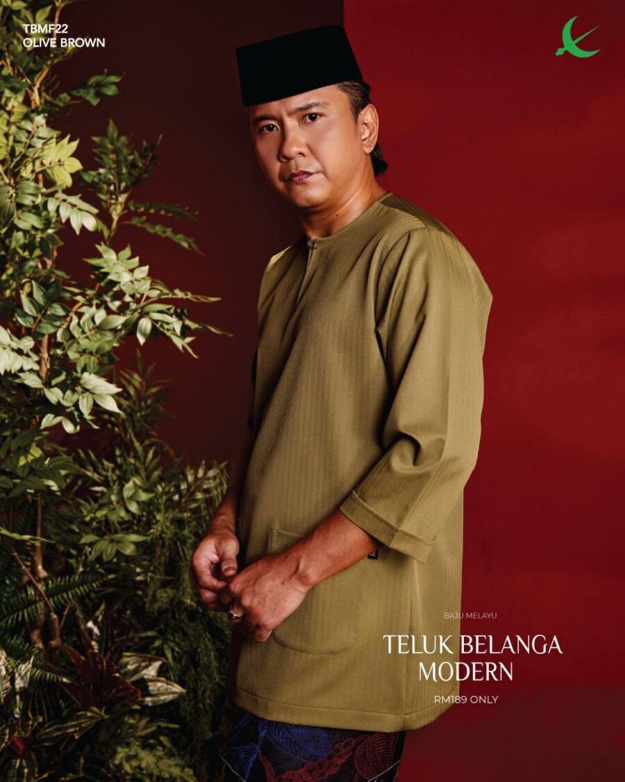Teluk Belanga Modern - Olive Brown
