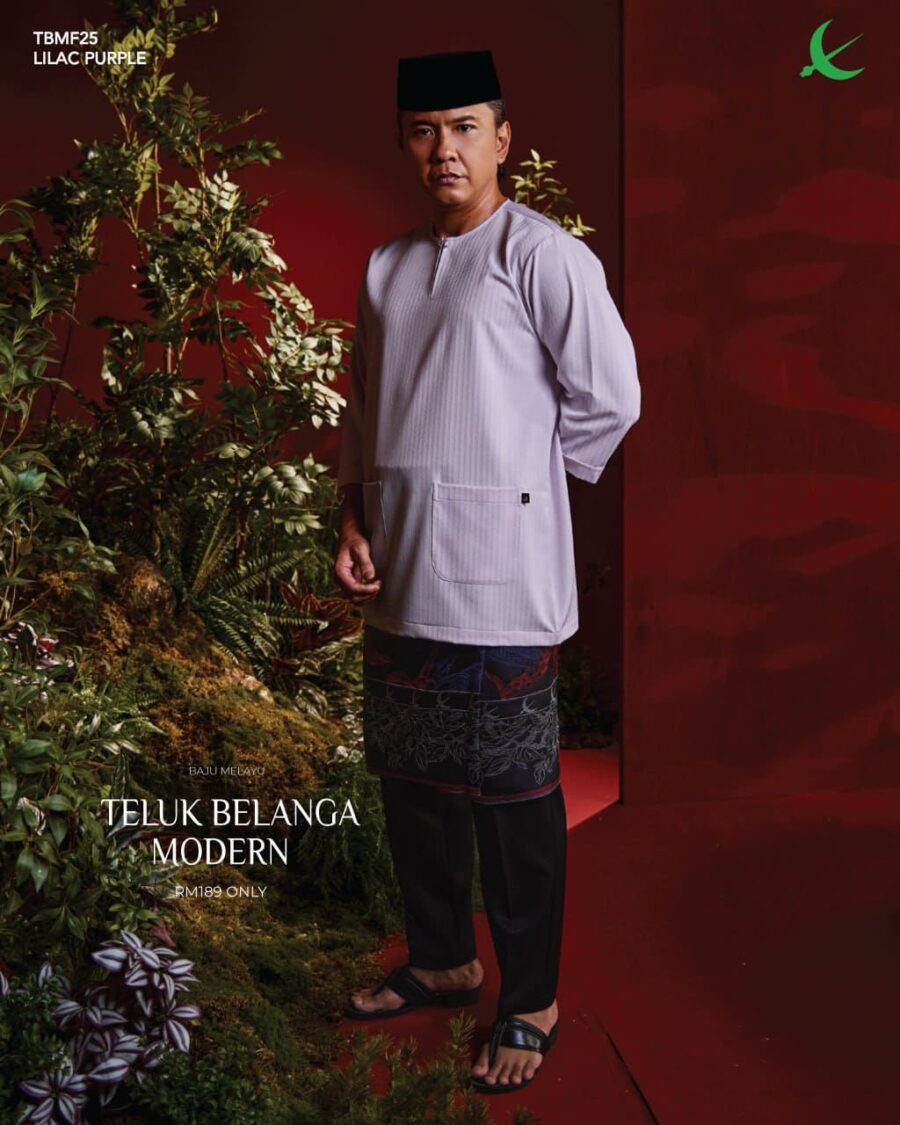 Teluk Belanga Modern - Lilac Purple