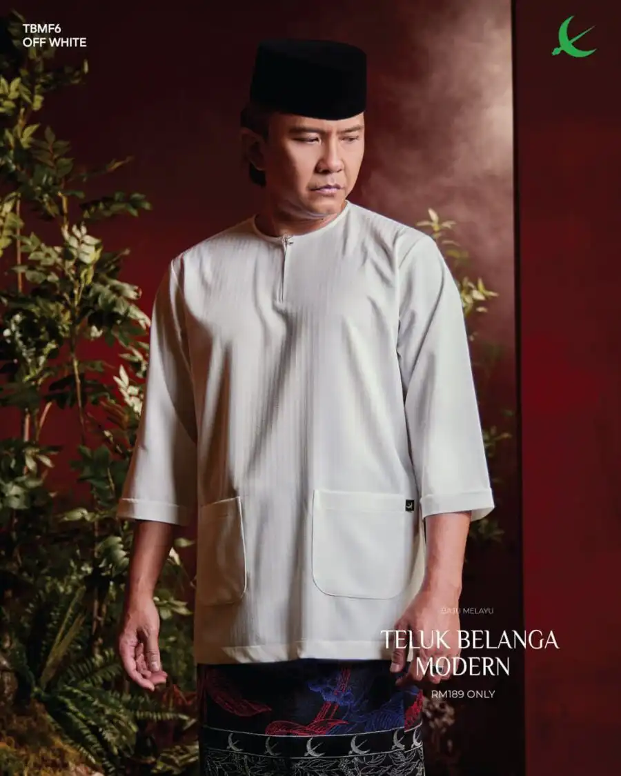 Teluk Belanga Modern - Off White